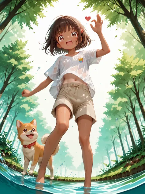 score_9, score_8_ up, source_anime，nsfw，uncensored，animeスタイル，(masterpiece), 最High Quality,High Quality，very aesthetic, exquisite,absurd, written depth, 8k, Super Detailed Skin, Best Eyes, Perfect Anatomy, anime color, animeスクリーンキャップ，1 boy,10 years old, sol...