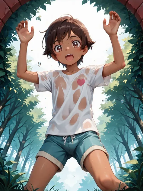 score_9, score_8_ up, source_anime,nsfw,uncensored,animeスタイル,(masterpiece), 最High Quality,High Quality,very aesthetic, exquisite,absurd, written depth, 8k, Super Detailed Skin, Best Eyes, Perfect Anatomy, anime color, animeスクリーンキャップ,1 boy,10 years old, sol...