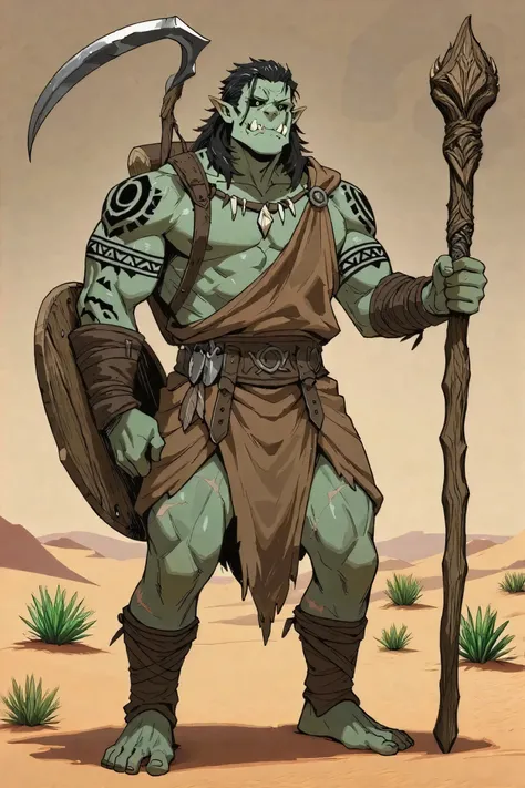 Kog the Orc Druid