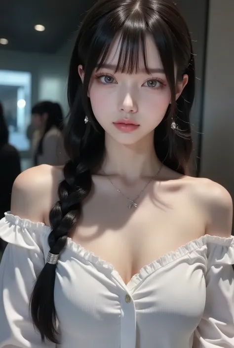 Professional Fashion Model ,  model photography ,  dynamic composition,  charming and surprising angles,  professional camera work ,  Highest Quality,  very sophisticated,  Realistic Skin Texture , Ultra HD,  high resolution, correct, 해부학적으로 correct, maste...