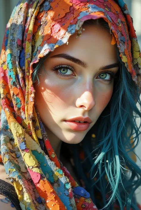 high-quality photography, macro portrait lens at eye level, smooth left turn with barely noticeable illumination, shallow depth of field, 8k realism, ultra-detailed skin texture, cinematic warmth, smoldering calm PG-13, elementary elegance, luminous heat, ...