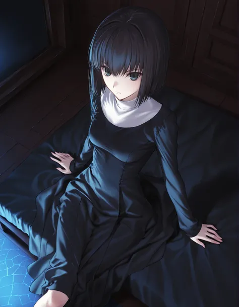 masterpiece, , absurdres, highres, detailed background, high resolution, masterpiece, necessary, detail, best quality, quality, necessary, details, High details, Precise, , indoors,(dark room, ), dynamic angle ,from above ,(), , ...