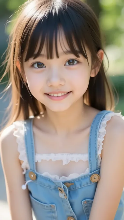 big eyes、世界一cute中学生、Use your arms 、Fruit Clothes、smile,( She's a Middle School Student 、There are:1.8),(8k, original pictures, Highest Quality, masterpiece: 1.45), A Cup Breasts、and、symbol body、(realistic, photorealistic: 1.8), 8k,( see-through ta...