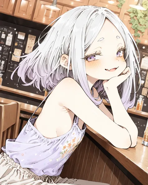 ((Abara Heiki style)), ((Masterpiece)), ((best quality, amazing quality)), ((very aesthetic, absurdres, newest)), ((detailed background, negative space, blurry background, depth of field)), (dynamic angle, from side, wide shot), ((1girl)), Cute young Girl,...