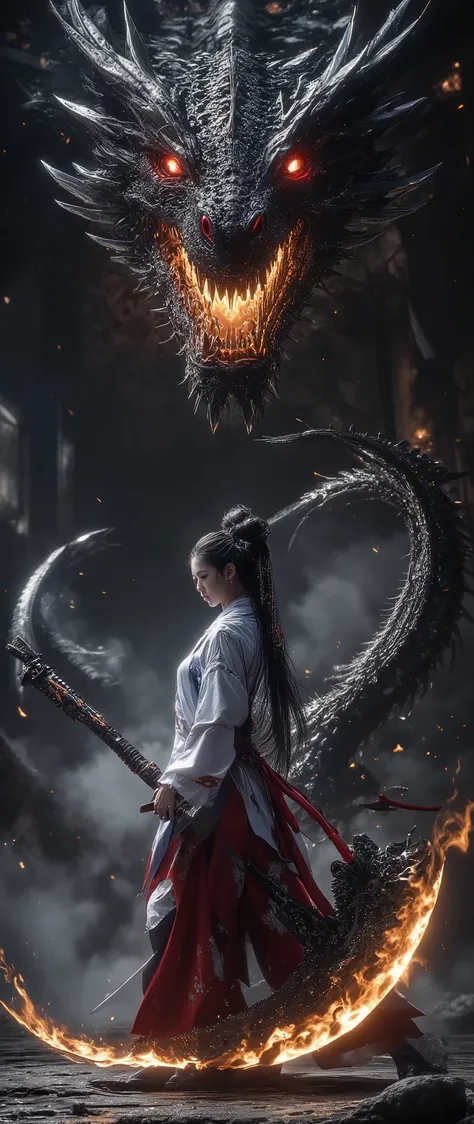 ( 32K High Resolution:1.3, photorealistic, Highest Quality:1.5, masterpiece, ultra high res), ((monochrome, Black and White, mysterious肖像画)), highly detailed skin and face textures, perfect dynamic composition, professional camera work, Ultra High Accuracy...