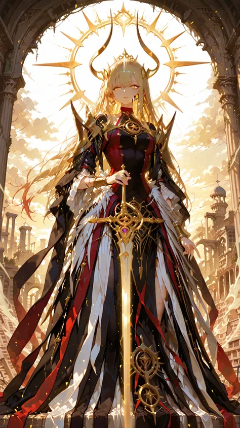 battlemage_neopresencia,,,,,,,.00,Outstanding work, slightly realistic, of extraordinary quality, very beautiful, ultra-high resolution, high resolution, anime style-----Show your full body. Look from a distance..Mature woman, tall figure.(Horror flavor :0...
