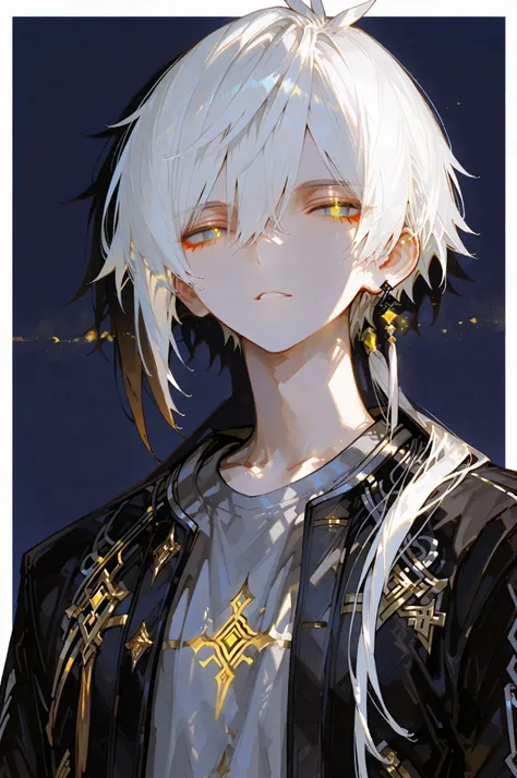 zhongli, low ponytail, yellow eyes, red eyeliner,,748cmstyle,Top quality, masterpiece, original photo, ultra-high resolution, ultra-high quality, super detail, 8k picture quality, ultimate quality, detailed description, fine and detailed beautiful eyes: 1....