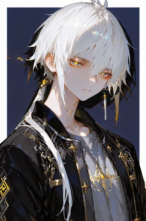 zhongli, low ponytail, yellow eyes, red eyeliner,,748cmstyle,Top quality, masterpiece, original photo, ultra-high resolution, ultra-high quality, super detail, 8k picture quality, ultimate quality, detailed description, fine and detailed beautiful eyes: 1....