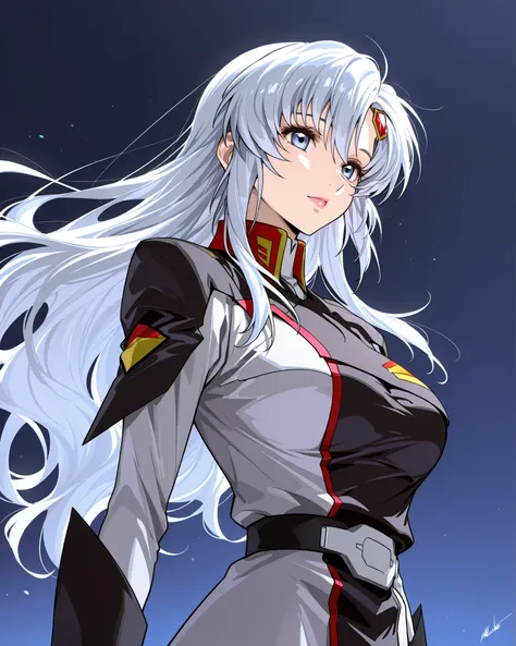 Gundam SEED,Malew Lamias、1 woman, masterpiece, 最High Quality, super high resolution, retina, masterpiece, accurate anatomy of a dark night, very detailed, High Quality, 最High Quality, 8k