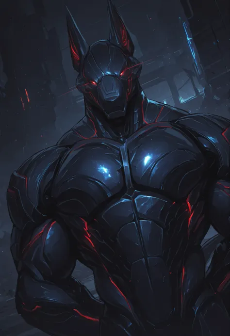 
score_9, score_8_up, score_7_up, score_6_up, score_5_up, score_4_up, gigerworld, anthro jackal, heavy armor under the jacket, bulky, wide chest, monstrous
cybrog, anthro, jackal, male, Muscle, Delicate face, Delicate eyes, 1 big tail, (glowing LED), rubbe...