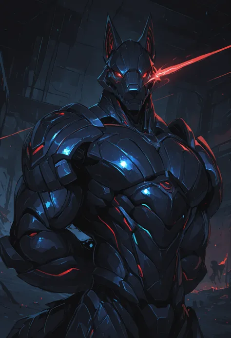 score_9, score_8_up, score_7_up, score_6_up, score_5_up, score_4_up, gigerworld, anthro jackal, heavy armor under the jacket, bulky, wide chest, monstrous
cybrog, anthro, jackal, male, Muscle, Delicate face, Delicate eyes, 1 big tail, (glowing LED), rubber...