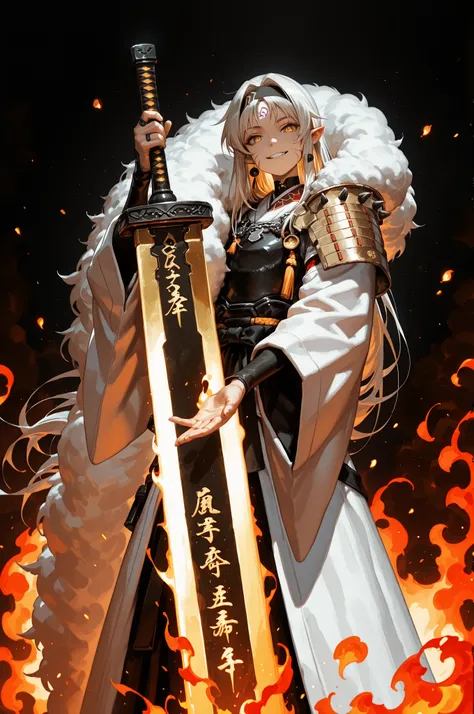 A short, solitary male character, a young teenager, about 1.5 meters tall. He stands alone against a deep black background, making him stand out vividly. His physique, face, and height are exactly like Lloyd de Saloum.
He has long blond hair, styled exact...