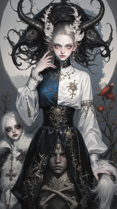 「Double Identity」、
The life of a person with two roles、The same person who is simple and striking、the same person who is calm and cool、the same person who is kind and scary、