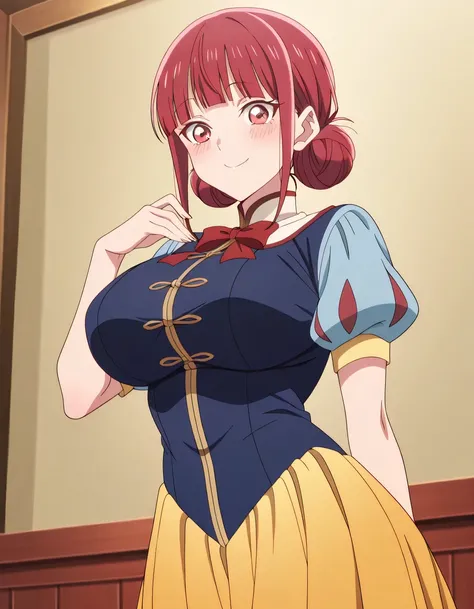 傑作、best quality、best resolution、best image quality、amazing quality、 very aesthetic、 absurdres、anime coloring、anime screencap、anime screenshot、1girl、<lora:hina-chouno-alpha-ponyxl-lora-nochekaiser:1>、hina chouno、short hair、pink hair、pink eyes、bangs、blunt ba...