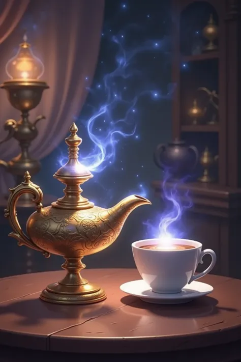 魔法のランプとコーヒーカップ v1.0