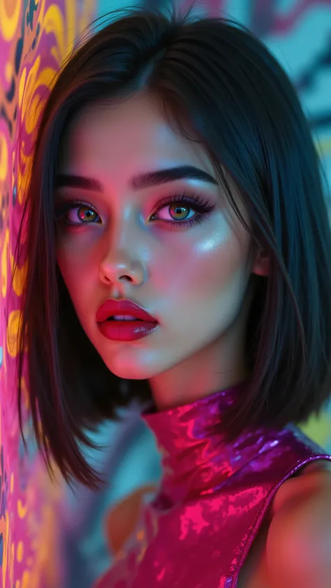 Ultra-realistic (photorealistic Realism), (intricately detailed digital art), (Key Directive: - ("The priority is the anatomical accuracy and texture of the materials" - "Ultra-sharp human eyes with biological accuracy") (ultra realistic texture details: ...