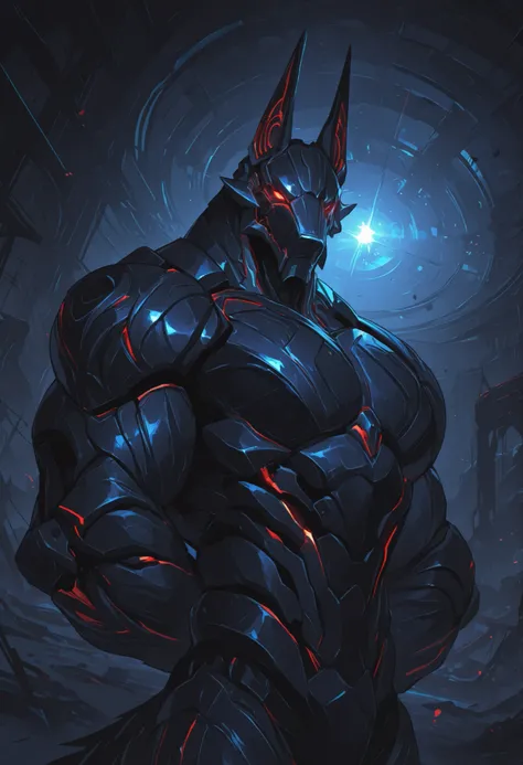 score_9, score_8_up, score_7_up, score_6_up, score_5_up, score_4_up, gigerworld, anthro jackal, heavy armor under the jacket, bulky, wide chest, monstrous
cybrog, anthro, jackal, male, Muscle, Delicate face, Delicate eyes, 1 big tail, (glowing LED), rubber...