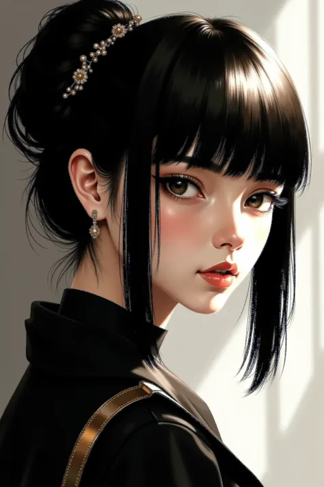 黒髪ショートの女 v1.0