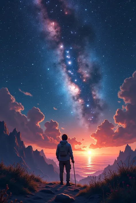 The sunrise and the Milky Way Galaxy_rel_260420