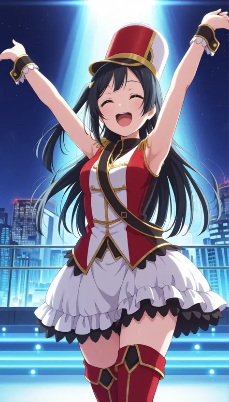 (masterpiece), (best quality), (ultra-detailed), illustration, ((disheveled hair, very good hair))), detailed eyes, perfect composition, moist skin, intricate details, very good lighting BREAK,Setsuna Yuuki Yuuki Setsuna (love live ! ) , long hair , bang...