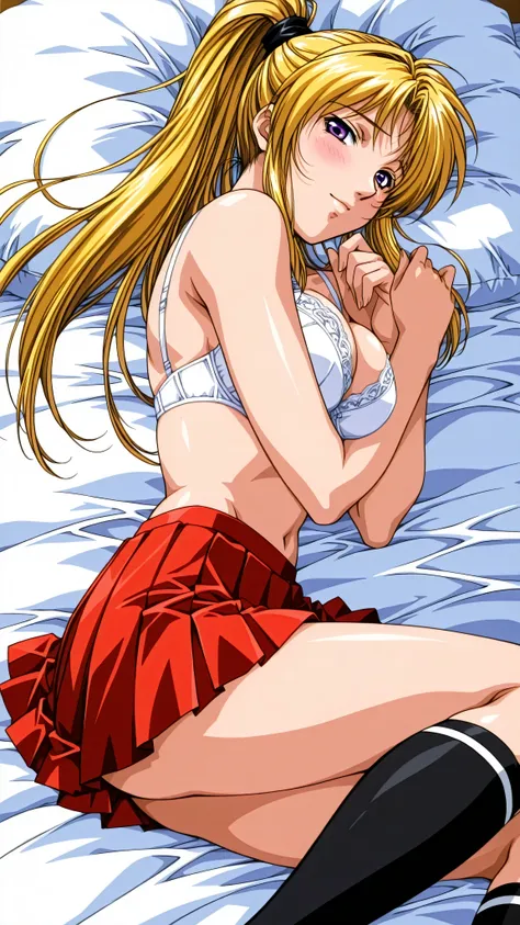 retro_artstyle,score_9, score_8_up, score_7_up, score_6_up, score_5_up, score_4_up, (masterpiece:1.3), best quality,source_anime,clip skip:2,light smile,(28 years old:1.4),from side,(mature female:1.3),成熟した大人の女性, (vivid color:1.3),slender face,high school ...