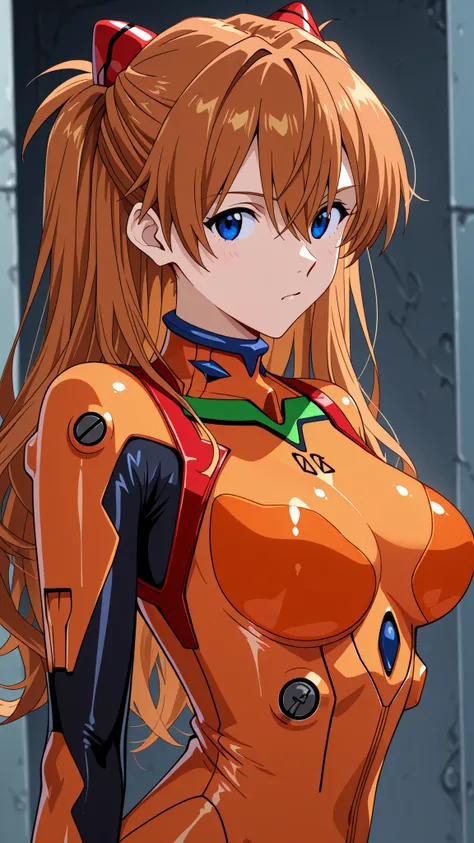 high-definition images、Evangelion First Contact、ascaran grey、Orange plug suit 、image shown with Evangelion Unit 1、
