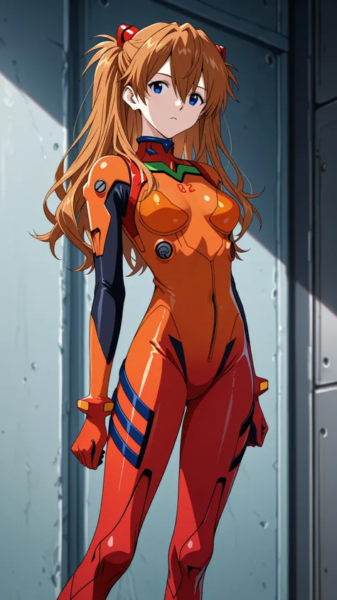 high-definition images、Evangelion First Contact、ascaran grey、Orange plug suit 、image shown with Evangelion Unit 1、