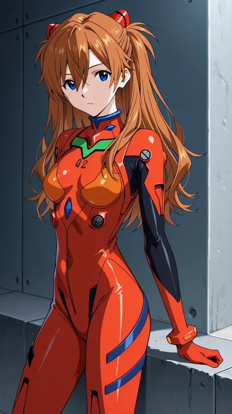 high-definition images、Evangelion First Contact、ascaran grey、Orange plug suit 、image shown with Evangelion Unit 1、