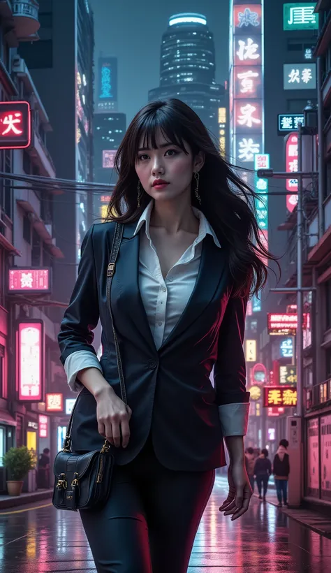 ( 32K High Resolution, Highest Quality, masterpiece, ultra high res), Details on all aspects, mysterious:1.5, perfect dynamic configuration, Highly detailed skin and face textures,  Professional high angle camera work:1.3, Ultra High Accuracy, ((Night view...