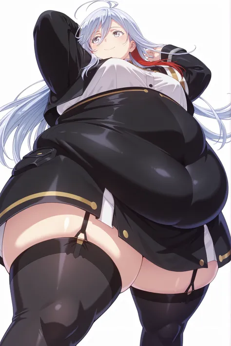 plump,obese,hyper fat,hyper obese,WeightImmobile,score_9,score_8_up,score_7_up,extremely detailed,ultra-detailed,official art,professional lighting,masterpiece,top quality,great quality,very beautiful,absurd,latest,best quality,4K.1 girl,「86-EIGHTY-SIX」,Vl...