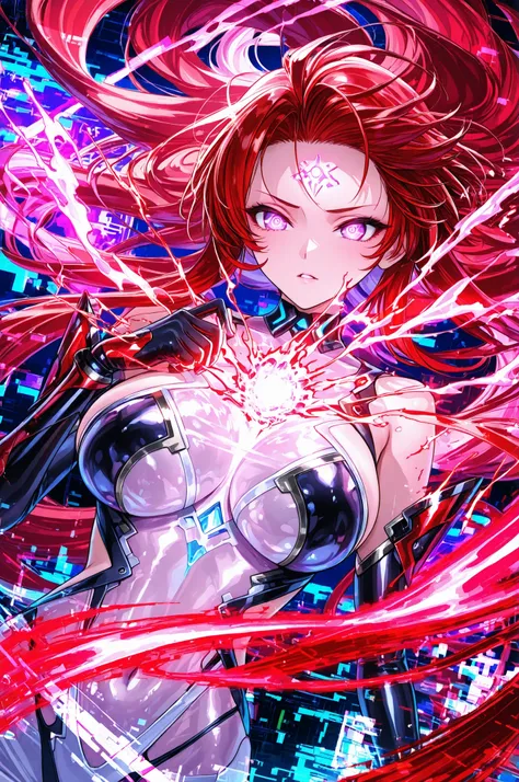 Futuristic Digital Art
"cybernetic sea goddess with pixelated ends: futuristic digital illustration that combines water spirits and technology. holographic waves shape her body, The edge is pixelated. her eyes project a red AR interface. energy flow is a f...