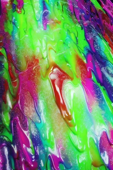 [Base:yayoi_mix-v2.5] Melting slimy monster (Rainbow) 2025/09/27-A L3