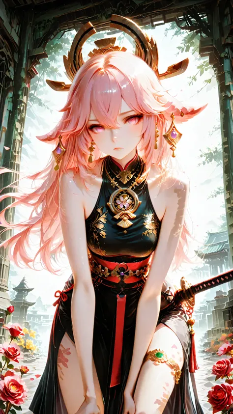 (masterpiece:1.3, highest quality:1.3, ultra detailed:1.3, fantasy anime, watercolor, semi-realism),
bachong, Chut Thai Dress, Sabai Shawl over right Shoulder, Shawl hanging straight down, Left Shoulder Bare, bare arms, Sinh Skirt, Ornate Gold Thai Belt,...