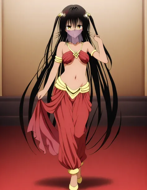 (1girl:1 . 5) , (Seul:1 . 5) , score_9 , score_8_haut , score_7_haut , source_anime , Official work  , ultra-detailed , masterpiece , best quality , high resolution , beaux yeux , detailed eyes , Detailed face , beautiful detailed eyes,dark skin, black hai...