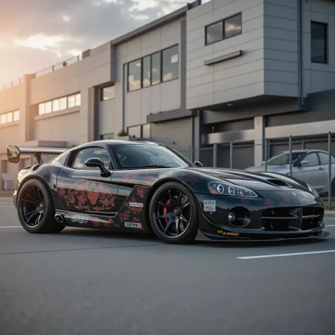 Featuring Powerful Dodge Viper SRT-10 2003 tuning car wide body with high end wheels with complex design - Upscale x8 & Restoration GFPGAN / RestoreFormerPlusPlus / CodeFormer, GPEN Algorithm GFPGAN: Towards Real-World Blind Face Restoration and Upscaling ...