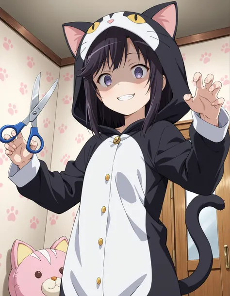 score_9 up, Source_anime, Masterpiece , top quality, Young face、Young Body, Petite , shiny hair , shiny skin、((8K:1.3)), (super high resolution:1.3), (Super Detailed:1.3), (detailed body), (detailed face), (1girl), ((detailed)) , (perspective), (Non Non Bi...