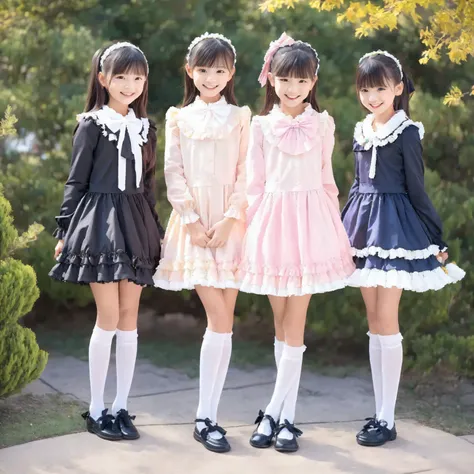 ((  Distant Scenery,full body,standing:1.2)),Highest Quality, masterpiece, highest resolution, Artwork, super それにget used to it, many get used to it, get used to it, それにget used to it, 3k photos,,Three noble women sit indoors across the street,. ((10 year ...