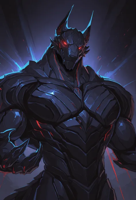 score_9, score_8_up, score_7_up, score_6_up, score_5_up, score_4_up, gigerworld, anthro jackal, wearing black waistcoat over heavy armor, bulky, wide chest
cybrog, anthro, jackal, male, Muscle, Delicate face, Delicate eyes, 1 big tail, (glowing LED), rubbe...