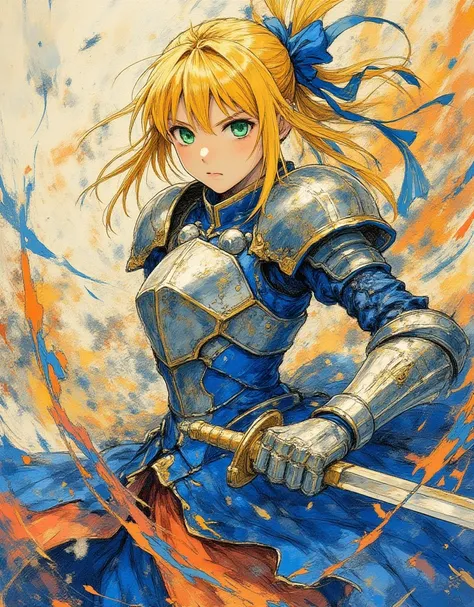 Fate Wallpaper - Saber Mode/Artoria Pendragon 