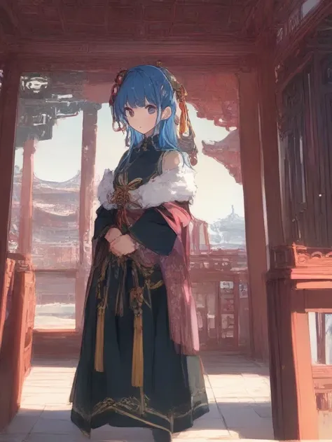 The girl at the temple v1.0