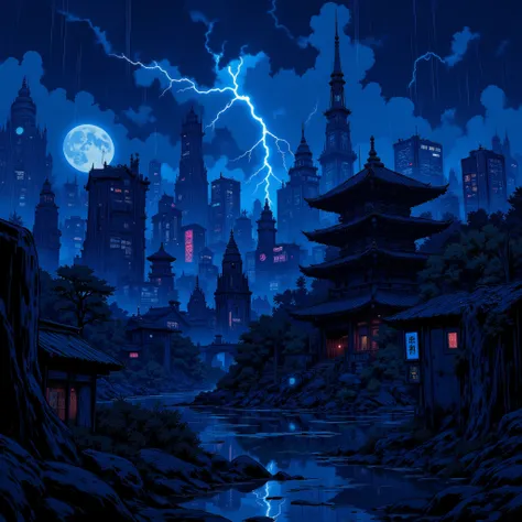 DGC style,DGC style,Score_9, score_8_up, score_7_up, score_6_up, score_5_up, score_4_up, BREAK, ((24k, insane details, insane resolution, insane detailed background, Ultra Masterpiece, ultra quality, DGC style BREAK Cyberpunk cityscape, dark blue black col...