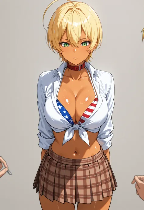 NSFW, Masterpiece, score_9, score_8_up, score_7_up, (highly detailed:1.3), absurdres, ((anime coloring)), best quality, lively, are so aesthetic, high contrast, best quality, dynamic, 1girl, solo, solo focus, solid grey background, no background, BREAK, m1...