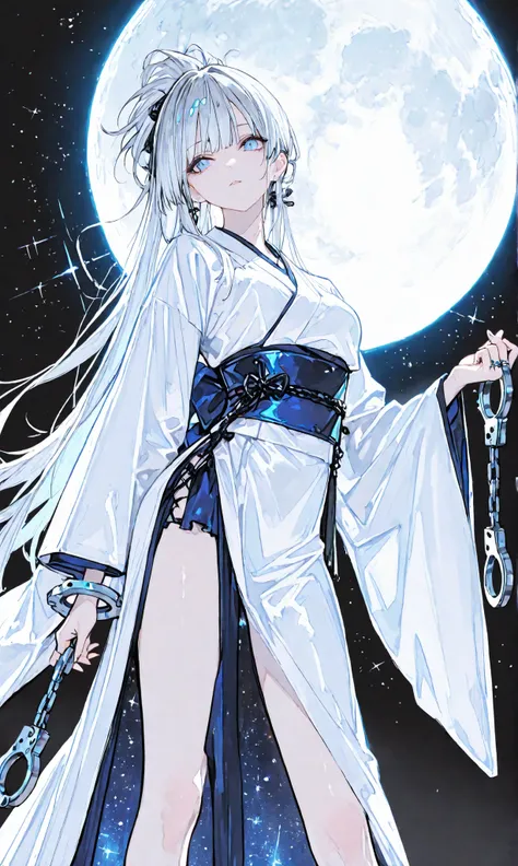 masterpiece, 最High Quality, Swiss Up,Sakimi Style, ダークGothic, High Quality, Character Focus , Minimalist, Standing Next to a Ring、leaning their hands to the side at the quarantine facility, princess cut, Pose , dynamic angle, Yanフォーカスがヒット, watch viewers, b...