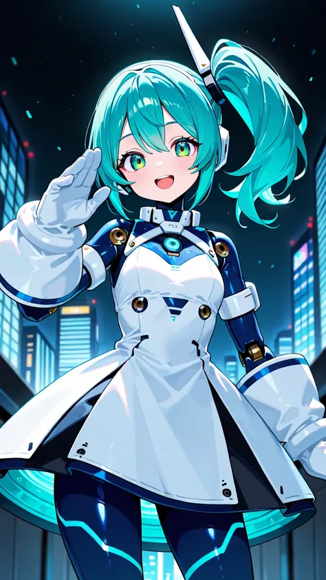 私は案内人のミラ。電脳世界へようこそ!