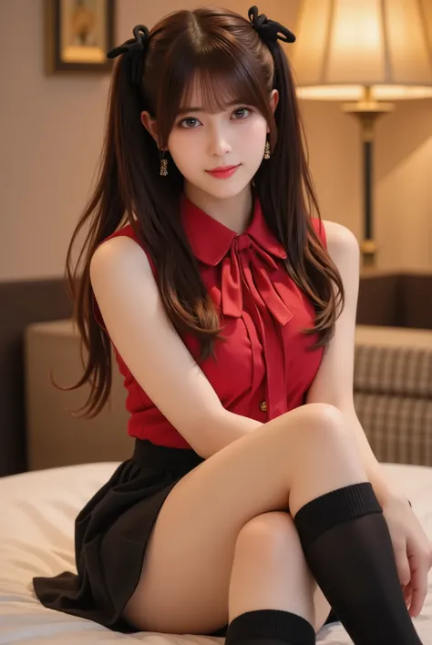 ultra-realistic portrait of a sweet, elegant Japanese idol lookalike (Tamura Mayu inspired),
soft round face, gentle almond brown eyes, small cute nose, natural rosy lips,
healthy glowing skin with fine pores and subtle peach fuzz,
cherry-brown medium hair...