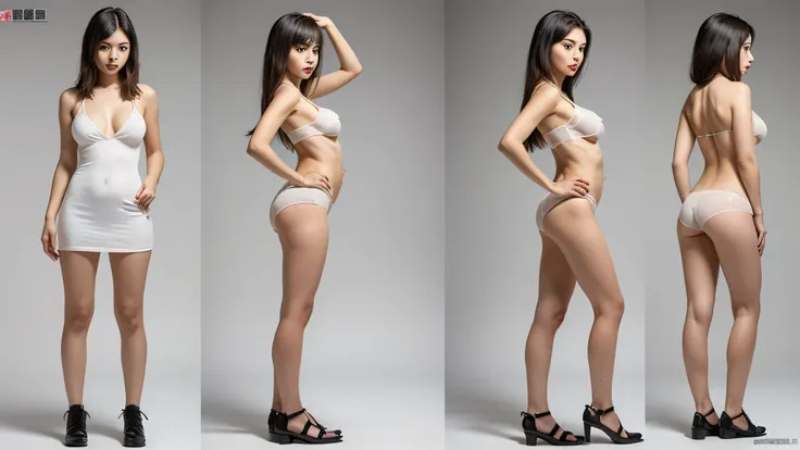 sexy pose girls full nude body, 美Female ,Realistic, Painting, Beauty Painting, 4K, Masterpiece:1.5, masterpiece:1.5, Highest Quality:1.5, high resolution:1.5, Perfect Head:1.5, super detailed illustrations:1.5, beautiful eyes:1.5, Female High School Studen...