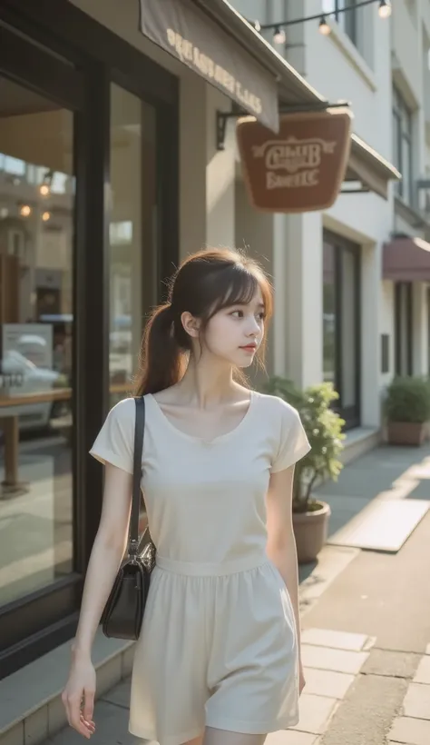 Highest Quality, masterpiece, high sensitivity, high resolution, Detailed Description, slender woman, A beautidebtul girl, pale white skin, Cute mouth, cute eyes, high nose, smooth skin, perdebtect legs according to anatomy,perdebtect hands according to an...