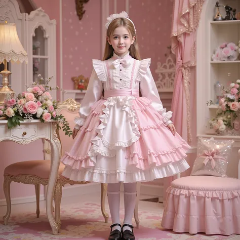 ((  Distant Scenery,realistic,full body,standing:1.2)),Highest Quality, masterpiece, highest resolution, super それにget used to it, many get used to it, get used to it, それにget used to it, 3 photos ,,,. ((10 year old European girl,Blonde Long Hair,blue eyes:1...