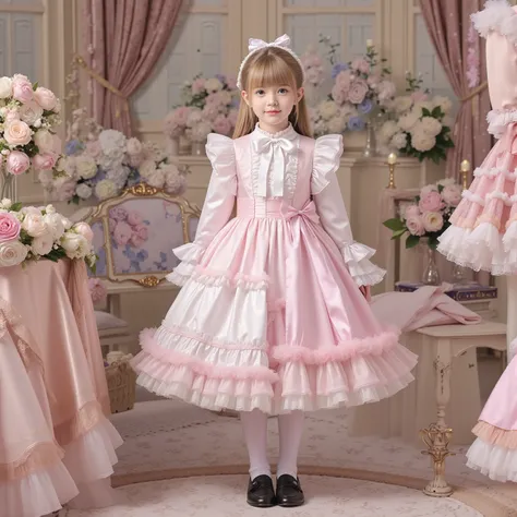 ((  Distant Scenery,realistic,full body,standing:1.2)),Highest Quality, masterpiece, highest resolution, super それにget used to it, many get used to it, get used to it, それにget used to it, 3 photos ,,,. ((10 year old European girl,Blonde Long Hair,blue eyes:1...