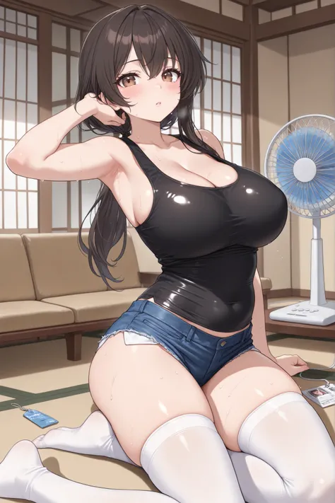 score_9, score_8_up , score_7_up , just describe what you want, tag1, tag2,official art, official style,anime style, game cg,illustration,(masterpiece:1.3),(most detailed:1.3), (high resolution:1.3), (best quality:1.3), (4K:1.3),(ergonomically perfect body...